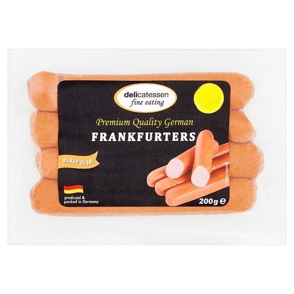 Delicatessen Fine Eating Frankfurters 4 x 50g (200g) PM £1.00