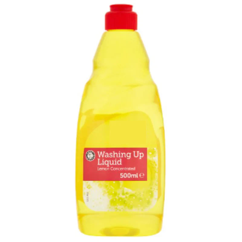 Euro Shopper Lemon Concentrated Washing Up Liquid 500ml PM 75p
