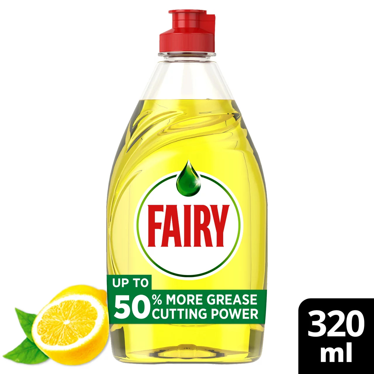 Fairy Washing Up Liquid Lemon with LiftAction 320ML PM £1.29