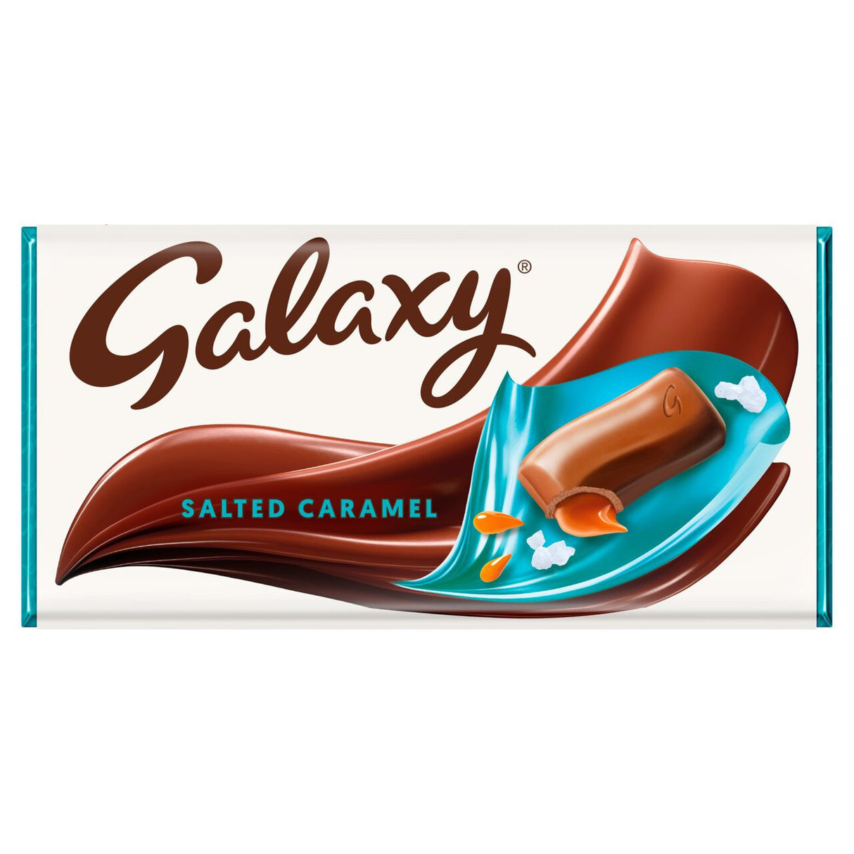 Galaxy Salted Caramel & Milk Chocolate Block Bar £1.50 PMP 135g