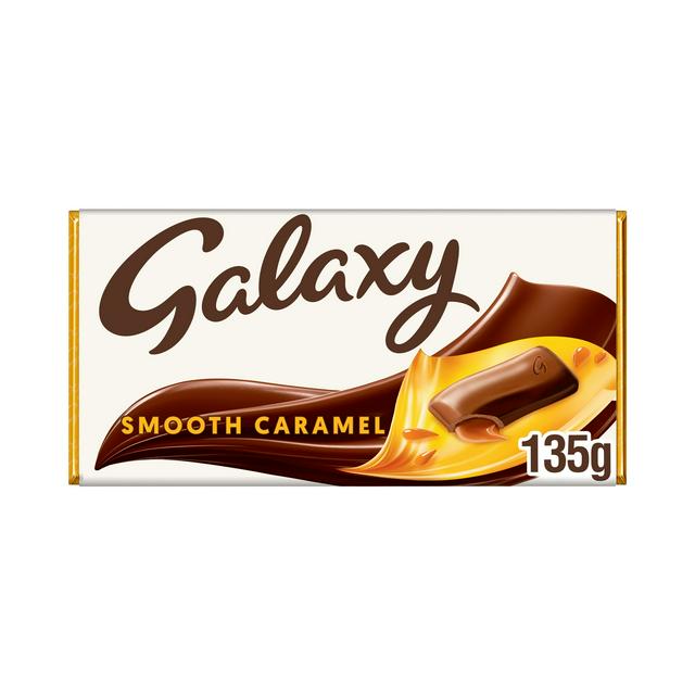 Galaxy Smooth Caramel & Milk Chocolate Block Bar £1.50 PMP 135g