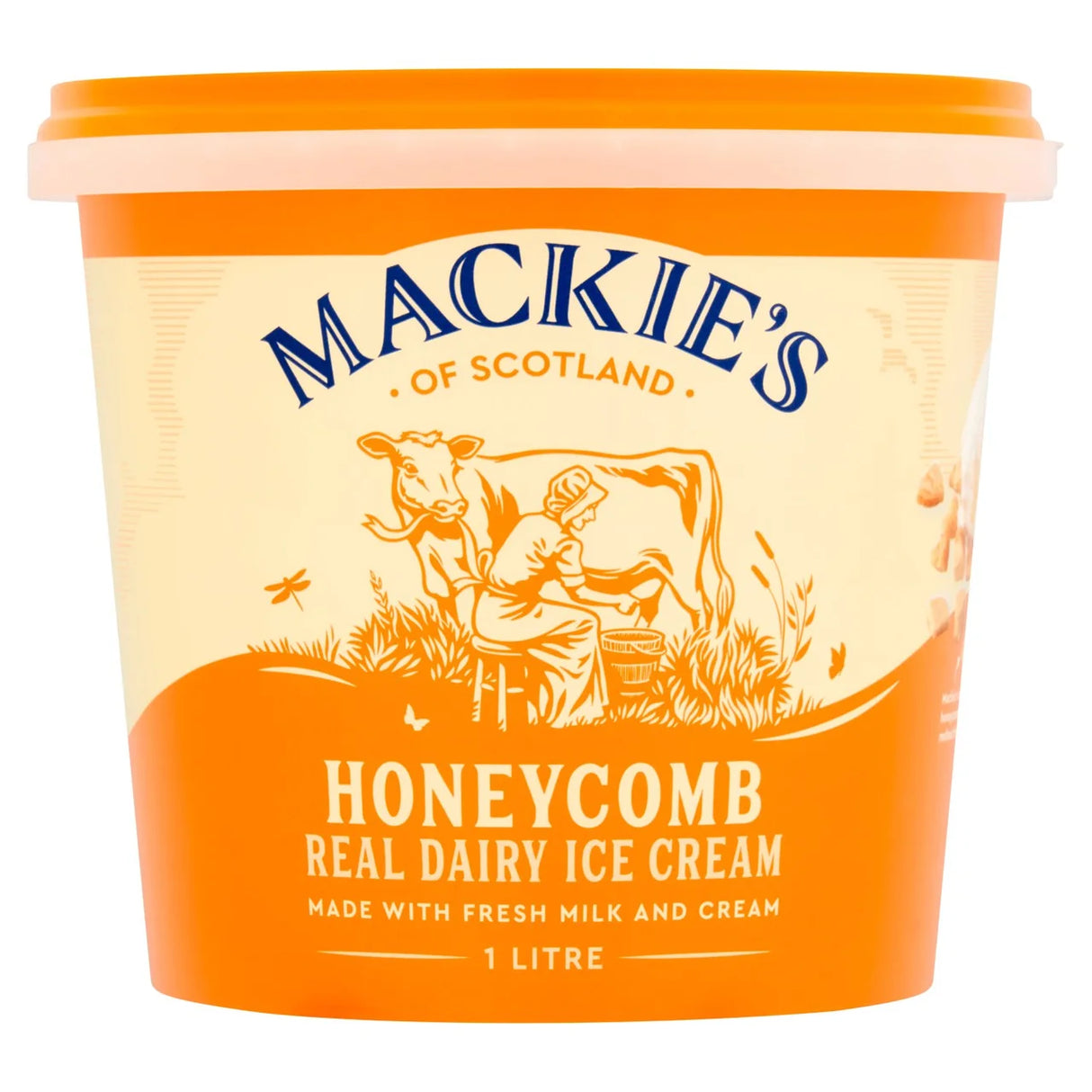 Mackie's of Scotland Honeycomb Real Dairy Ice Cream 1 Litre