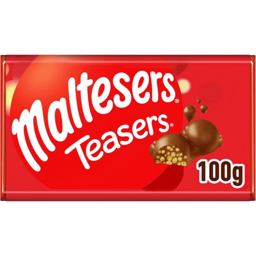 Maltesers Teasers Milk Chocolate & Honeycomb Block Bar Pm £1.69 100g