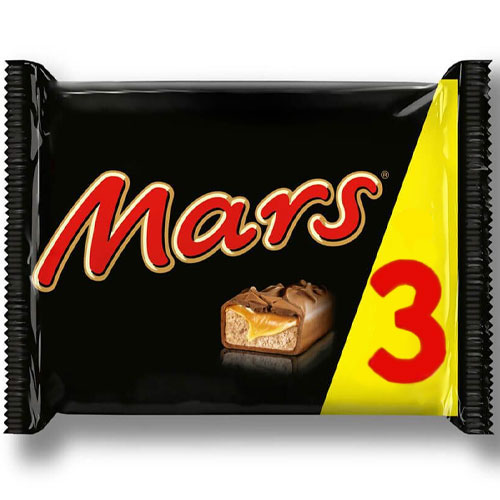 Mars Caramel, Nougat & Milk Chocolate Snack Bars Multipack Pm £1.89 3x39.4g