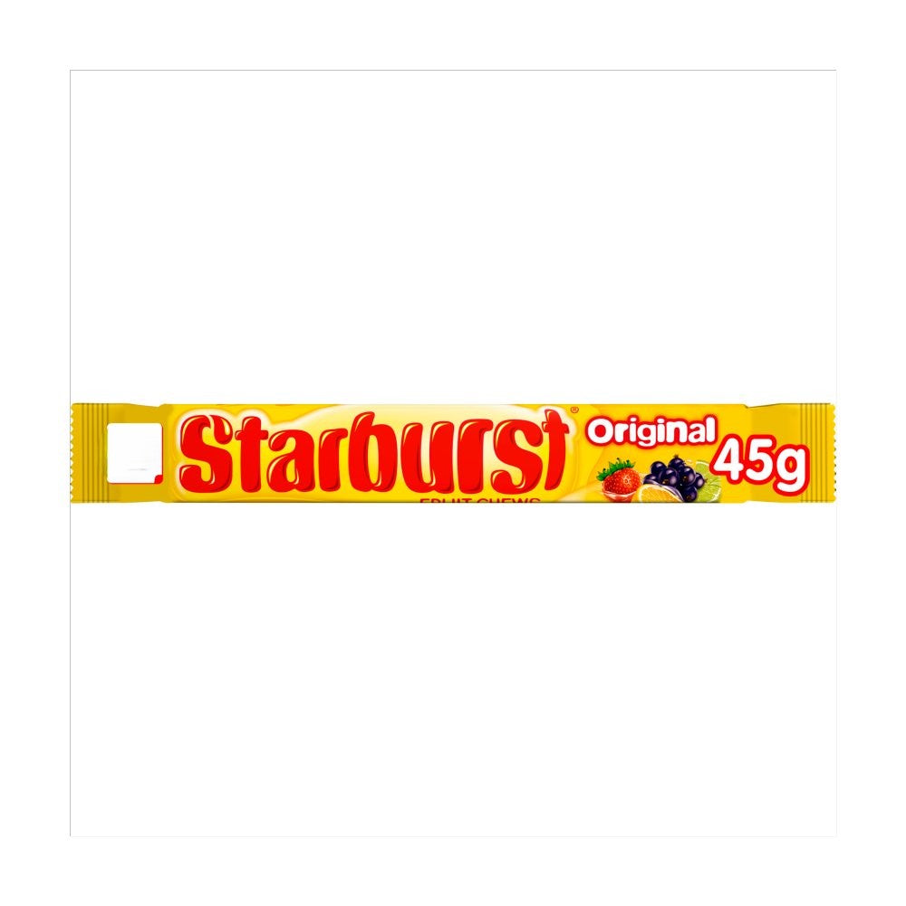 Starburst Vegan Chewy Sweets Fruit Flavoured Bag £0.65 PMP 45g