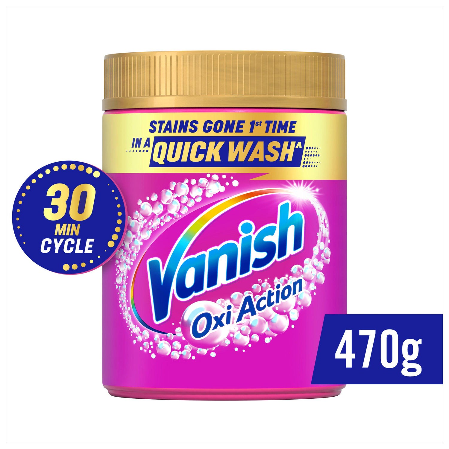 Vanish Laundry Booster and Stain Remover Powder Colours Pm £5.49 470g
