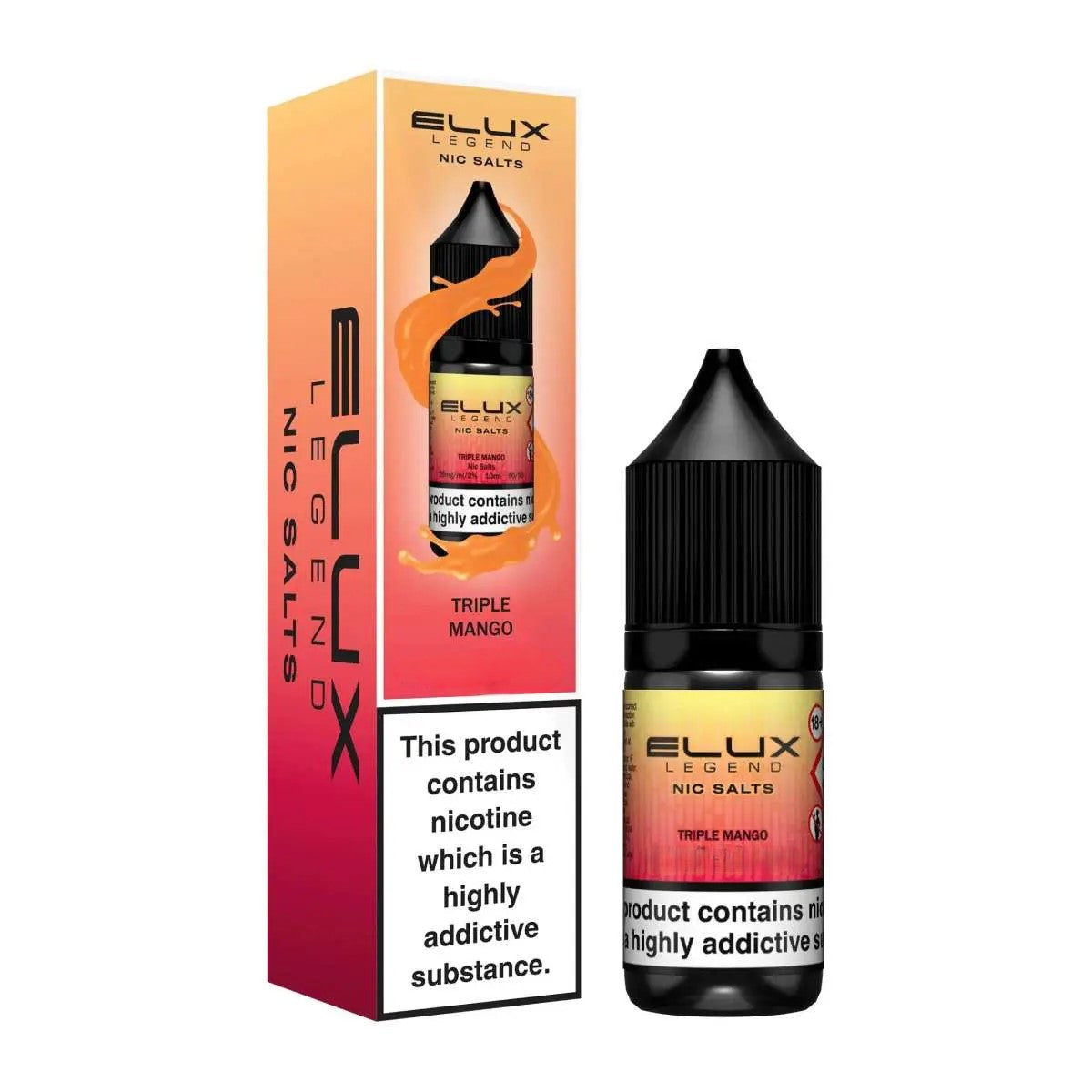 Elux Nic Salt E-Liquids  20mg