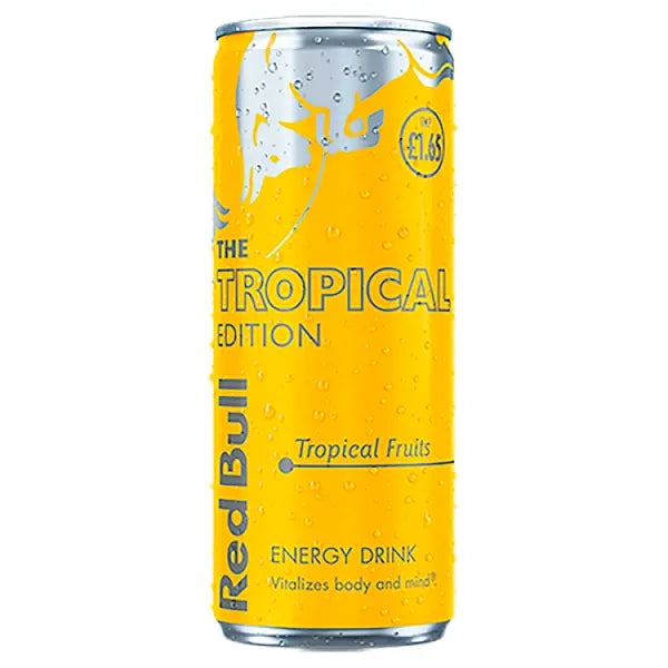 Red Bull Energy Drink Tropical Pm £1.65 250ml