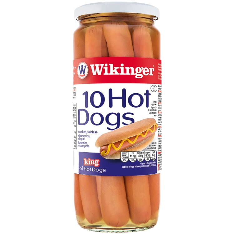 Wikinger Hot Dogs 10's 650g