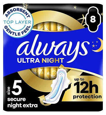 Always Ultra Quattro Night Pm £2.69 9's