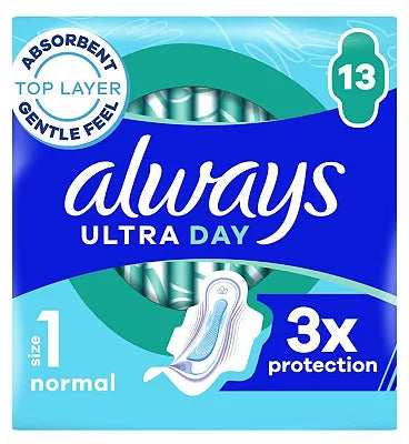 Always Ultra Quattro Normal Plus Pm £2.69 13's