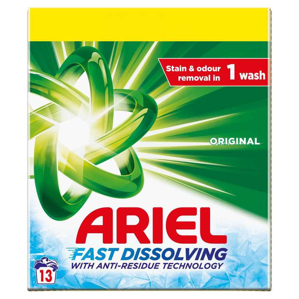 Ariel Washing Powder Original 715g, 13 Washes Pm £4.49