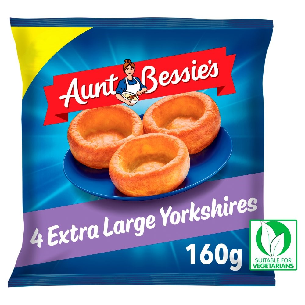Aunt Bessie's 4 Extra Large Yorkshires 160g