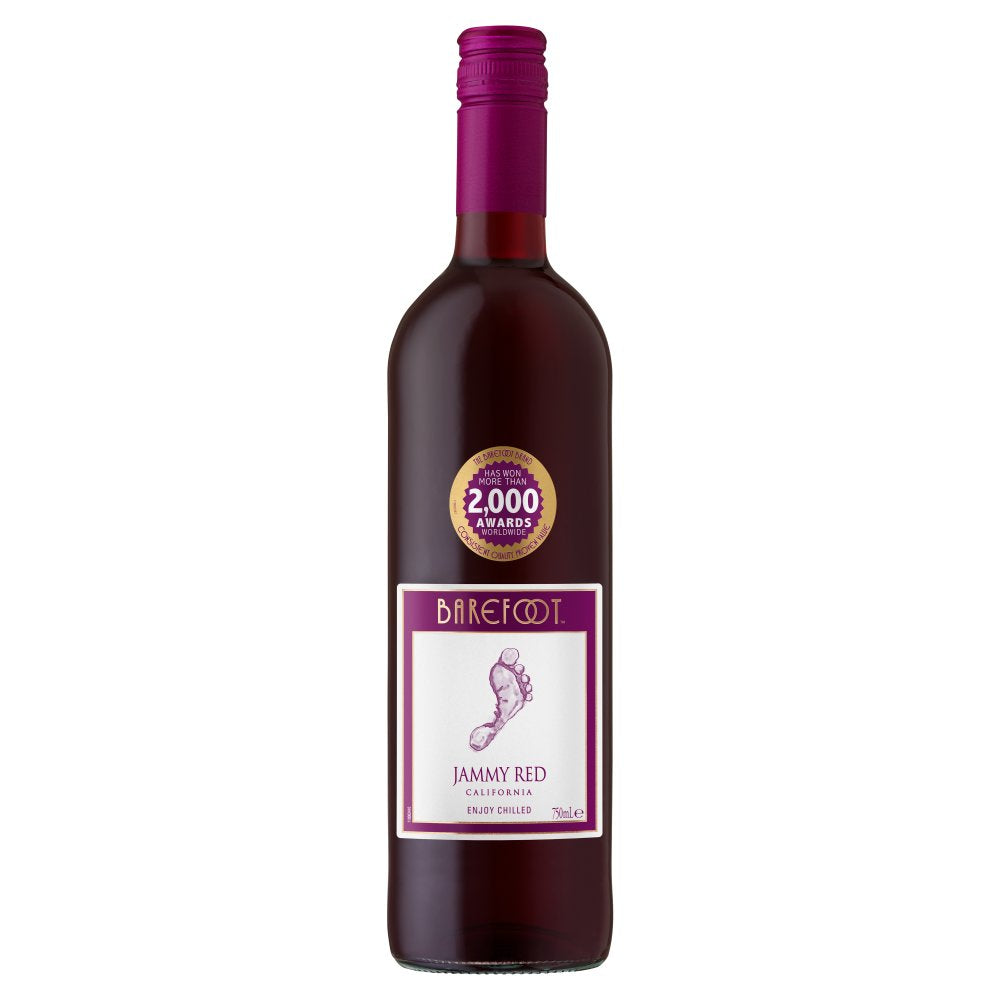 Barefoot Jammy Red 75cl