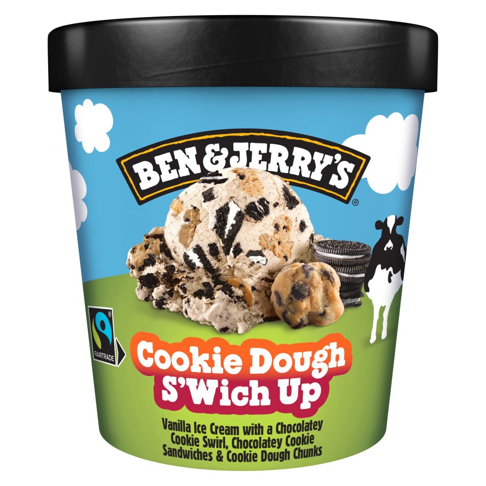 Ben & Jerry's Ice Cream Tub Cookie Dough 465ml