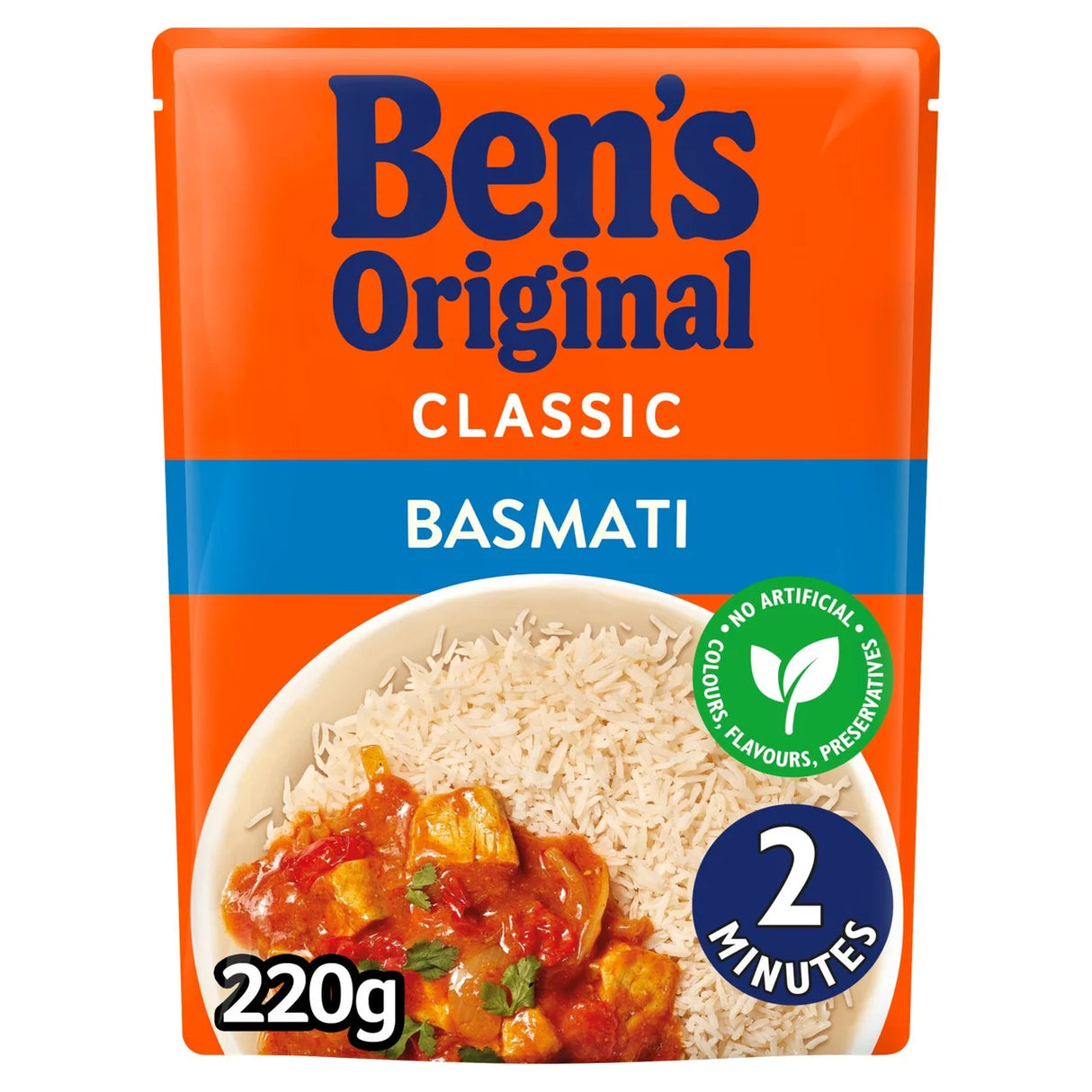 Bens Original Basmati Rice Rth 220g