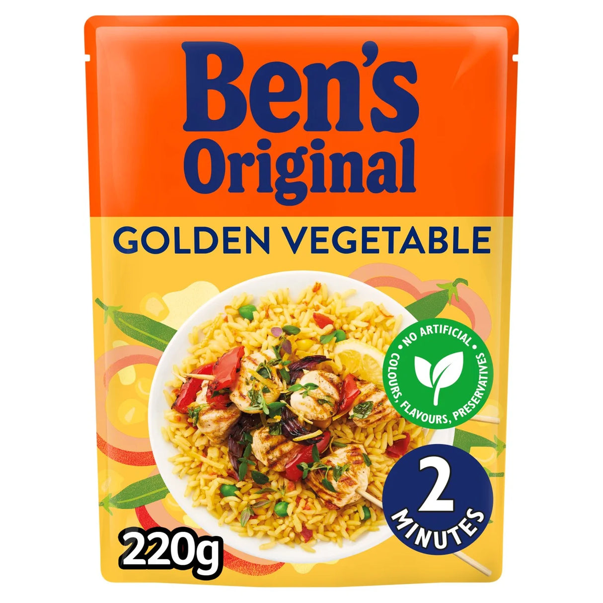 Bens Original Golden Veg Rice Rth 220g