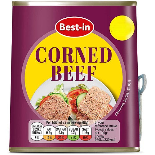 Bestin Corned Beef PM £2.99