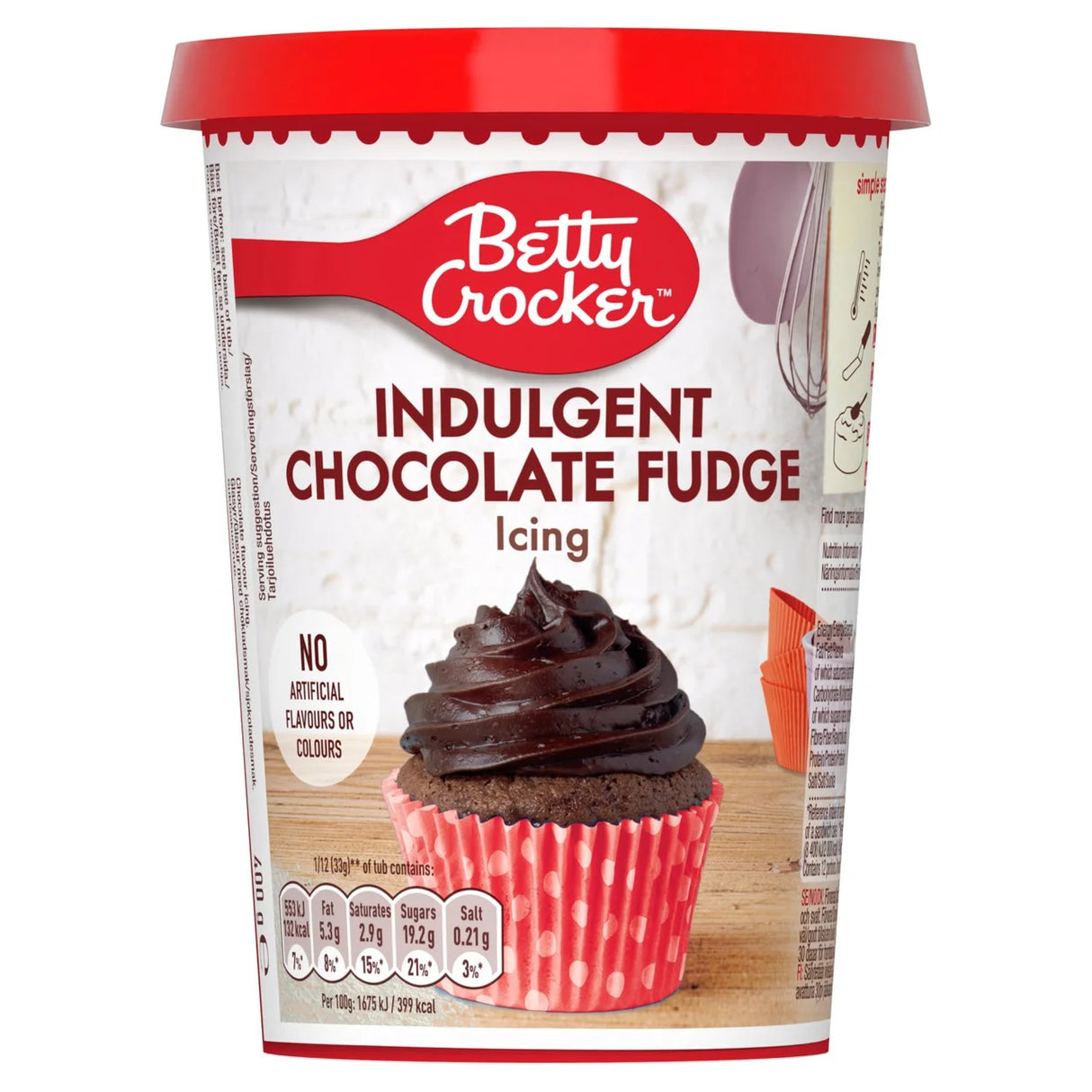 Betty Crocker Chocolate Fudge Icing Pm £2.99 400g