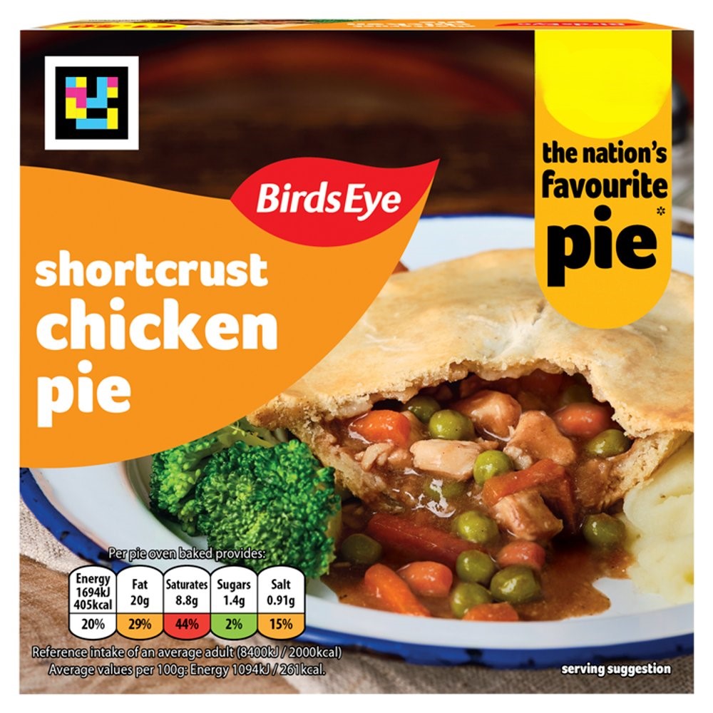Birds Eye Shortcrust Chicken Pie 155g PM £1.50