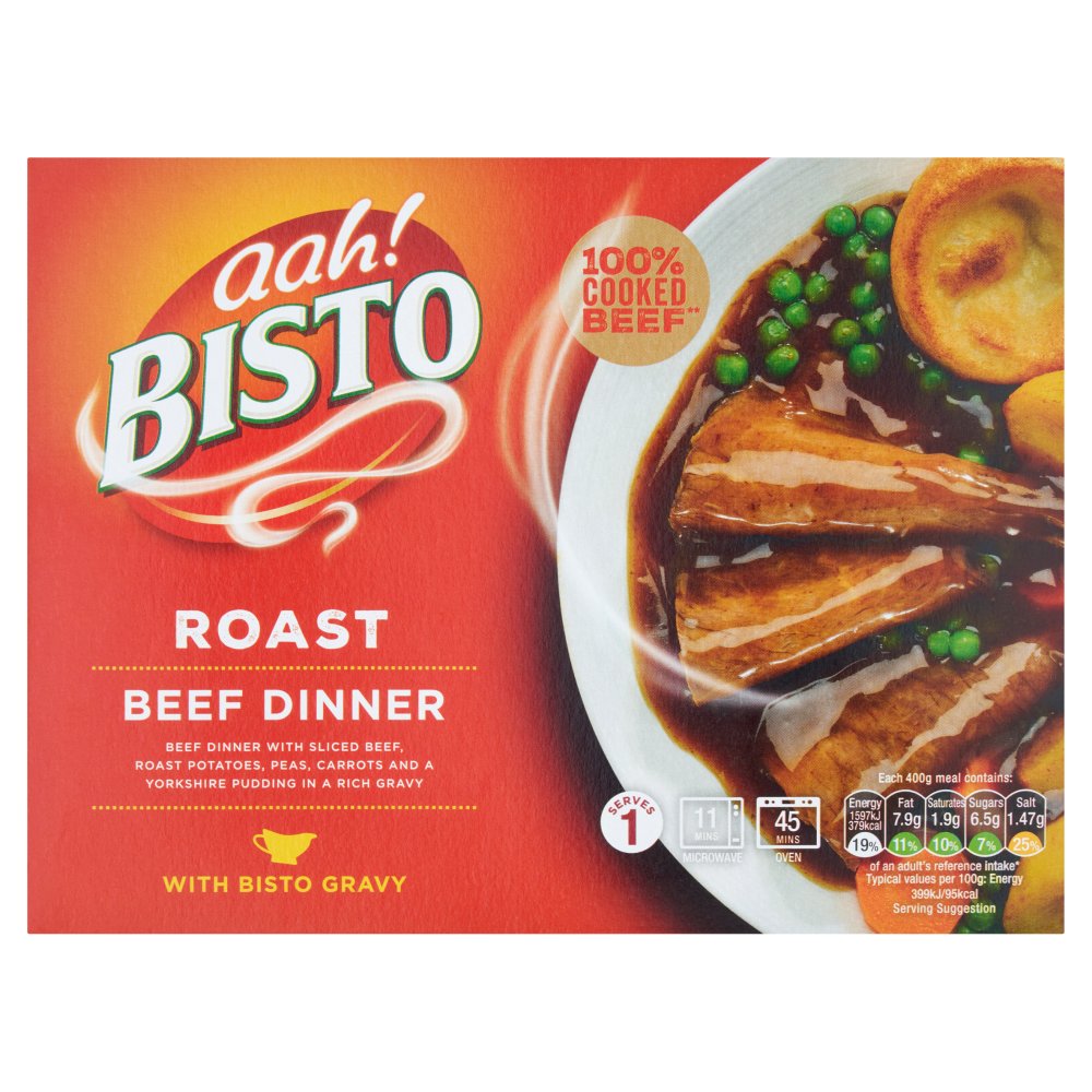 Bisto Roast Beef Dinner with Bistro Gravy