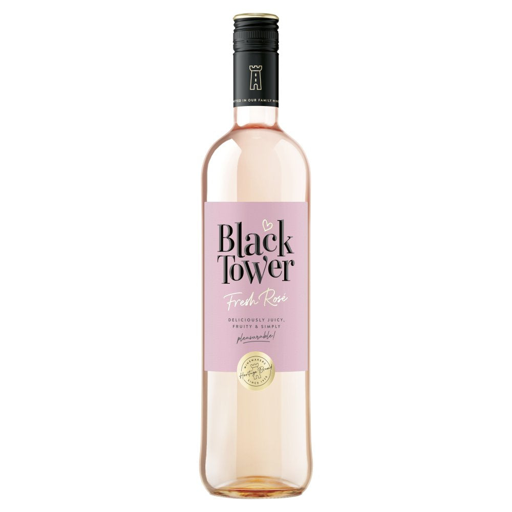Black Tower Fresh Rosé 75cl