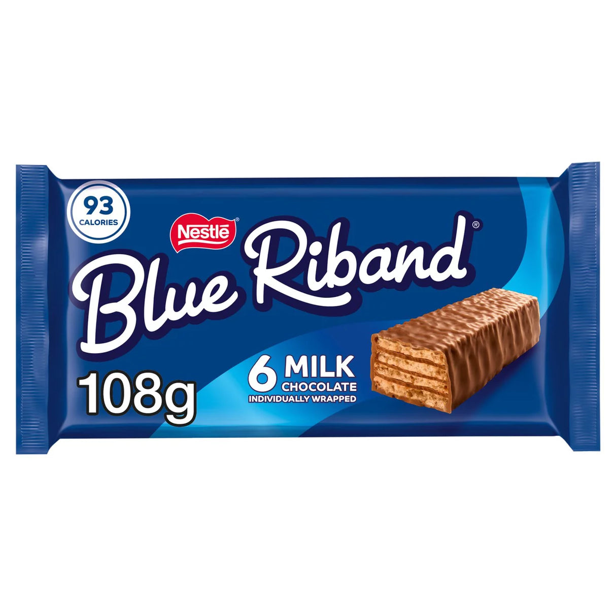 Blue Riband Chocolate Biscuit Multipack Pm £1.25 108g