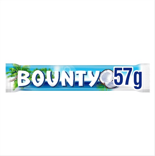 Bounty Coconut Milk Chocolate Bar Duo 57g PMP £0.75