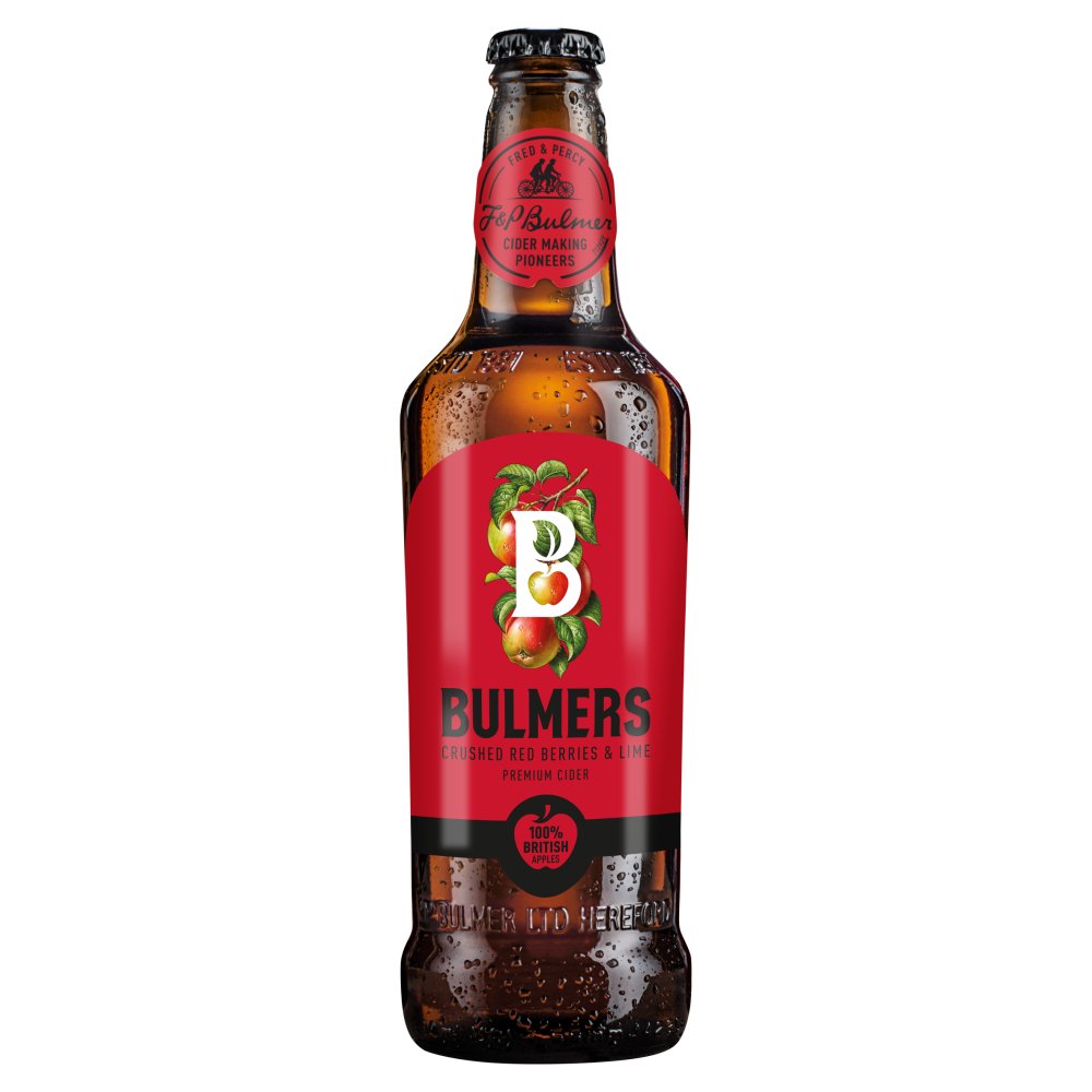 Bulmers Red Berries and Lime Cider 500ml