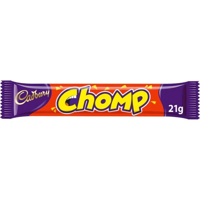 Cadbury Chomp Chocolate Bar 30p Pm 21g