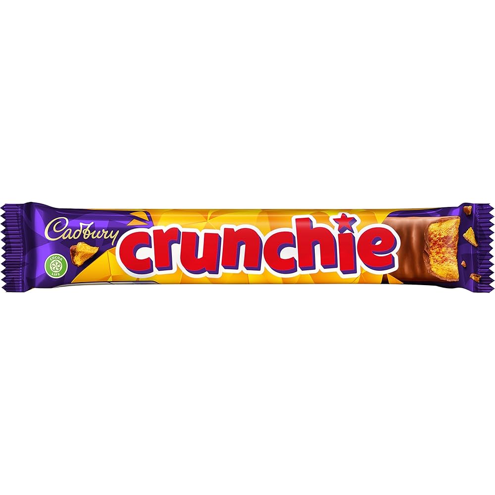 Cadbury Crunchie Chocolate Bar 40 Gr