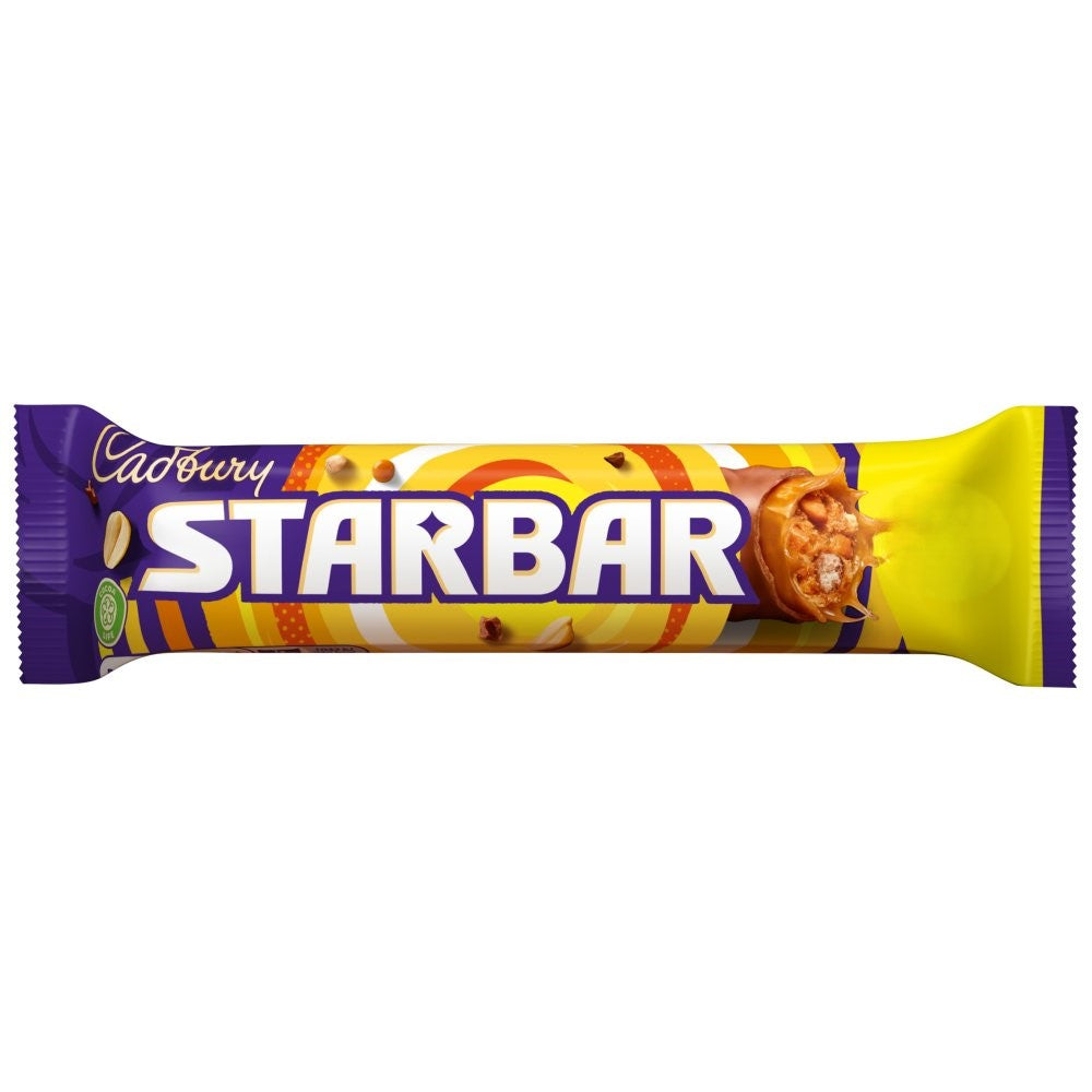 Cadbury Starbar Chocolate Bar 49 Gr