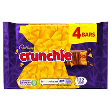 Cadbury Crunchie 4 Pk Multipack Pm £1.99 126g