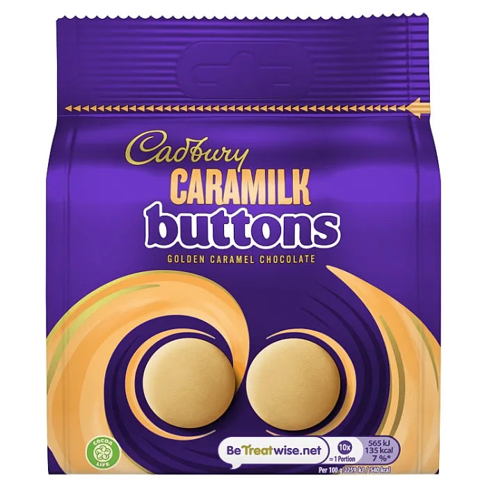 Cadbury Caramilk Button Chocolate Bag £1.69 Pm 85g