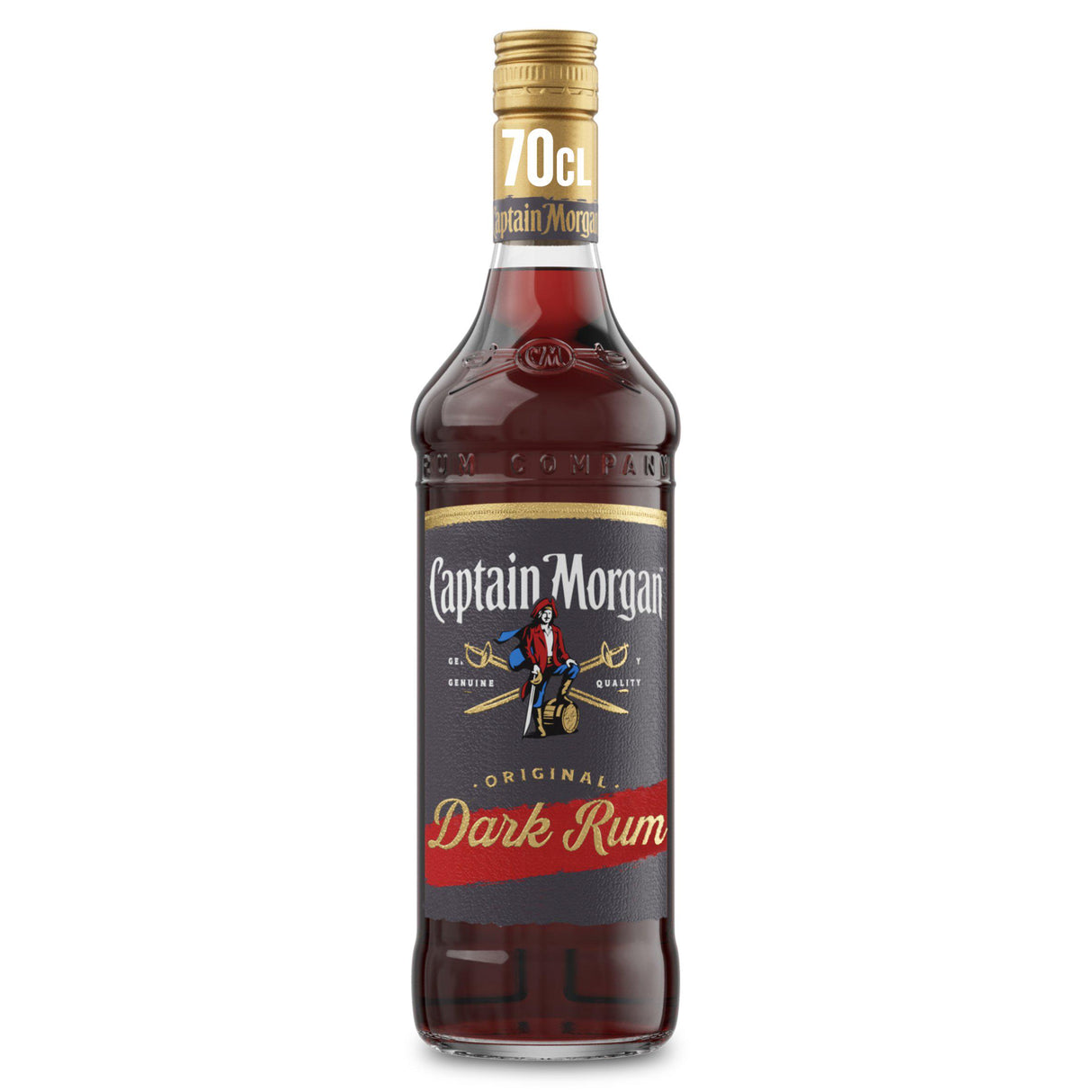 Captain Morgan Dark Rum Pm £18.29 40% 70cl
