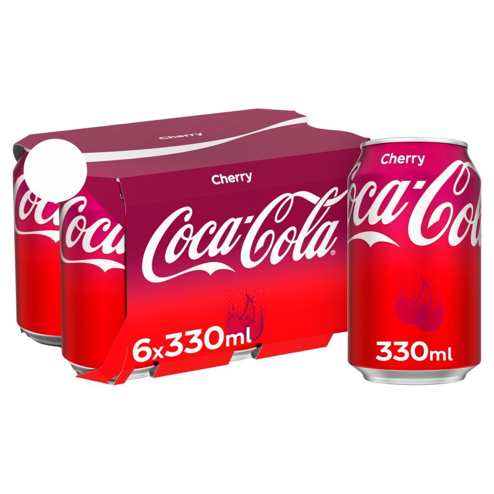 Coca Cola Cherry Coke 6 Pack Pm £4.50 330ml
