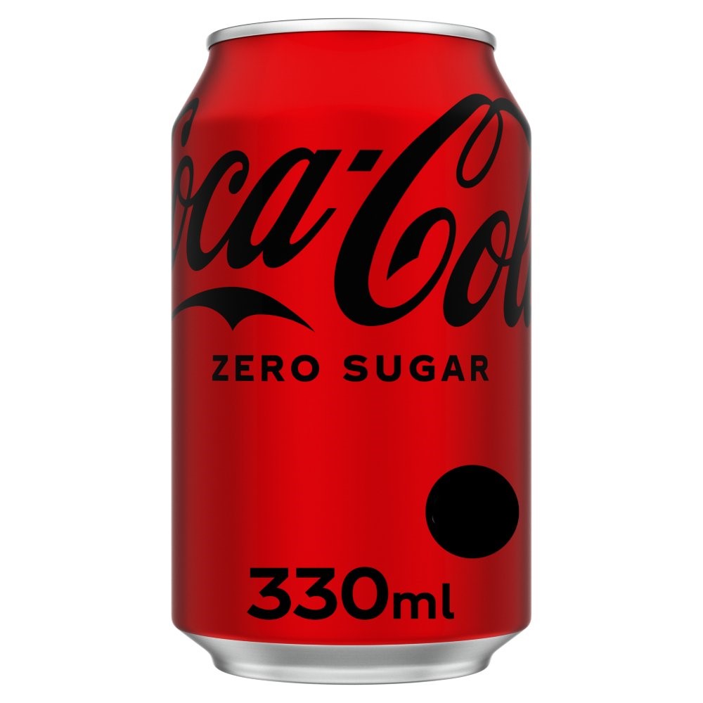 Coca Cola Zero Sugar Pm 85p 330ml