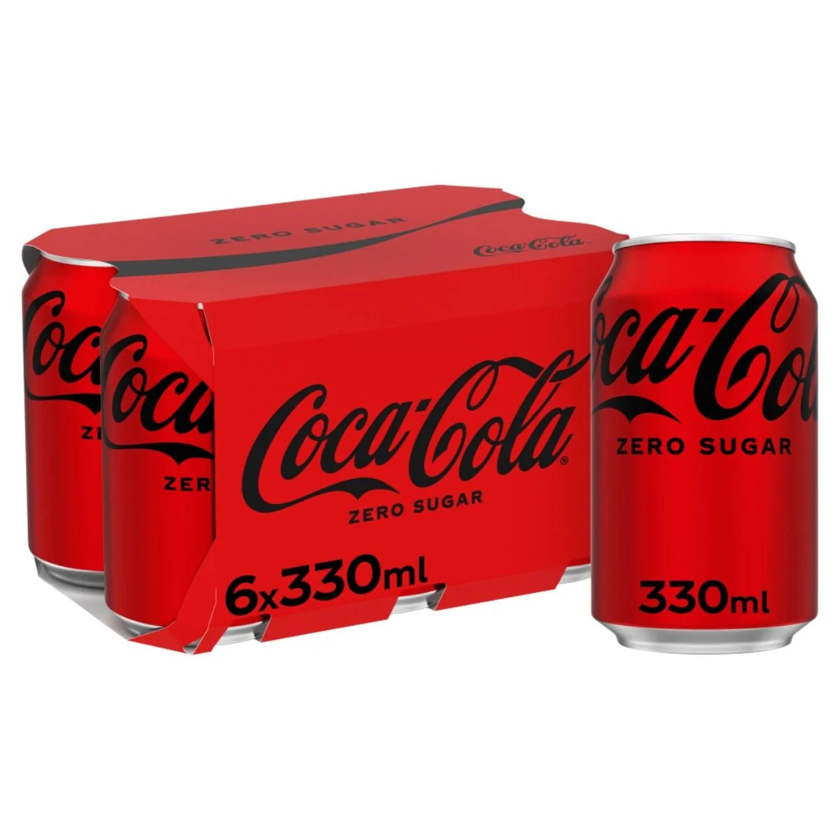 Coca Cola Zero 6 Pack Pm £3.39 330ml