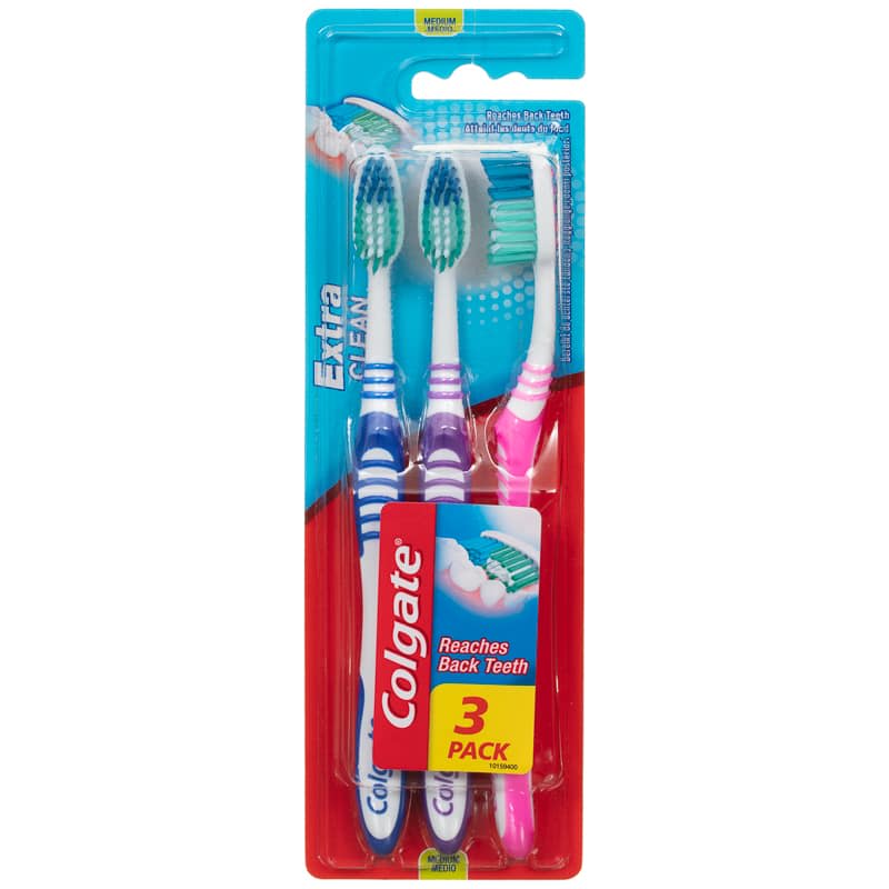 Colgate Extra Clean Toothbrush £1.49 3's