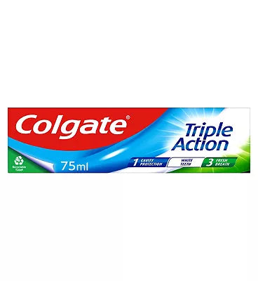 Colgate Triple Action Toothpaste Pm £1 75ml