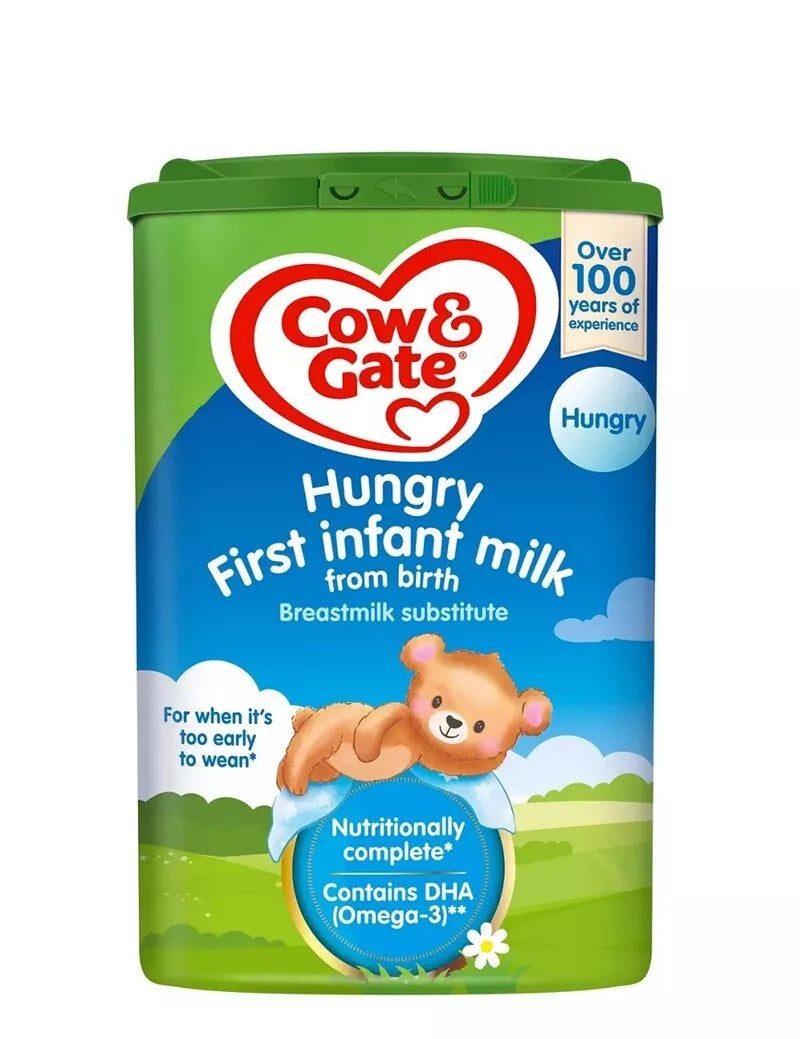 Cow & Gate Hungry First Infant Milk from Birth 800g