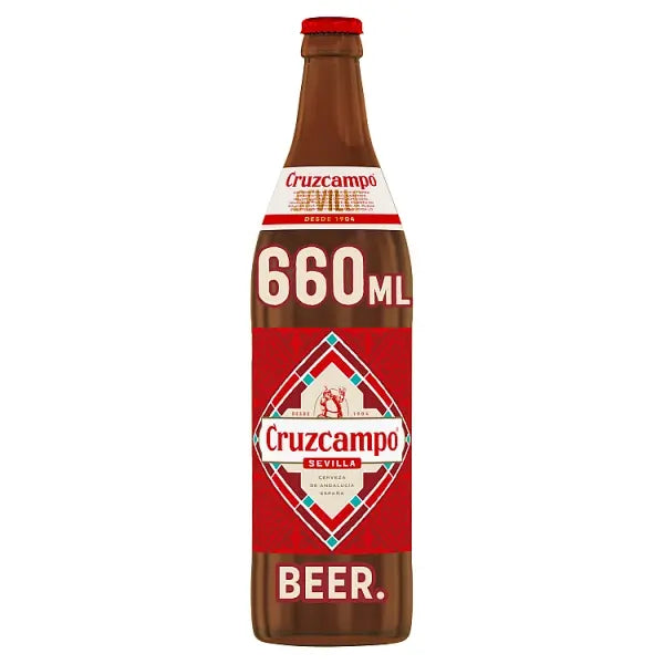 Cruzcampo Large Bottle 4.4% Abv 660ml