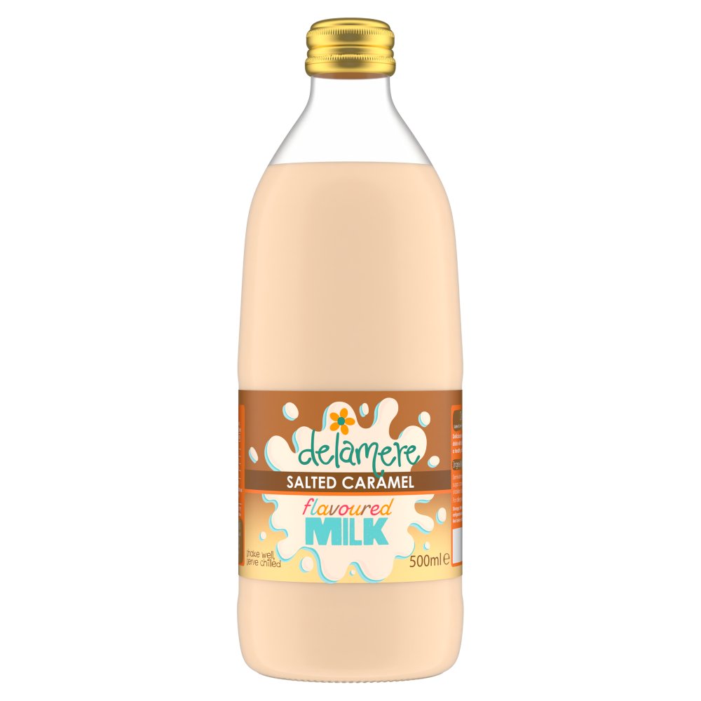 Delamere Salted Caramel Flavoured Milk 500ml