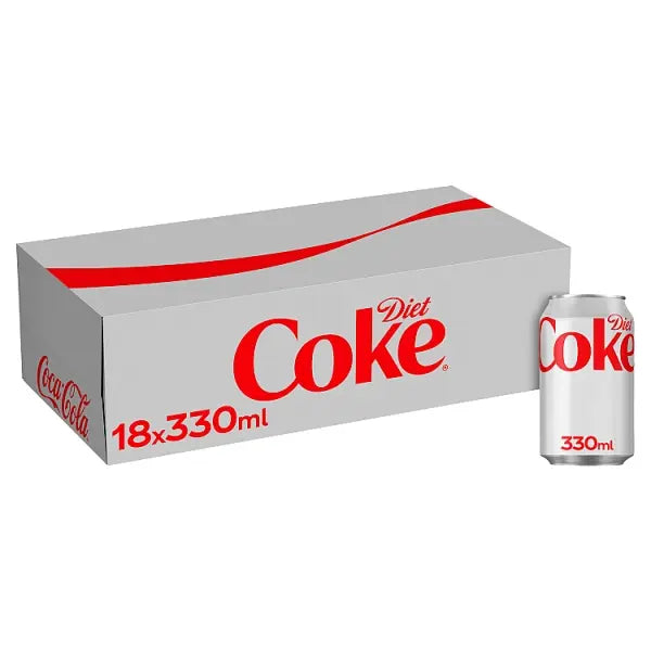 Diet Coke 330ml 18pk 330ml