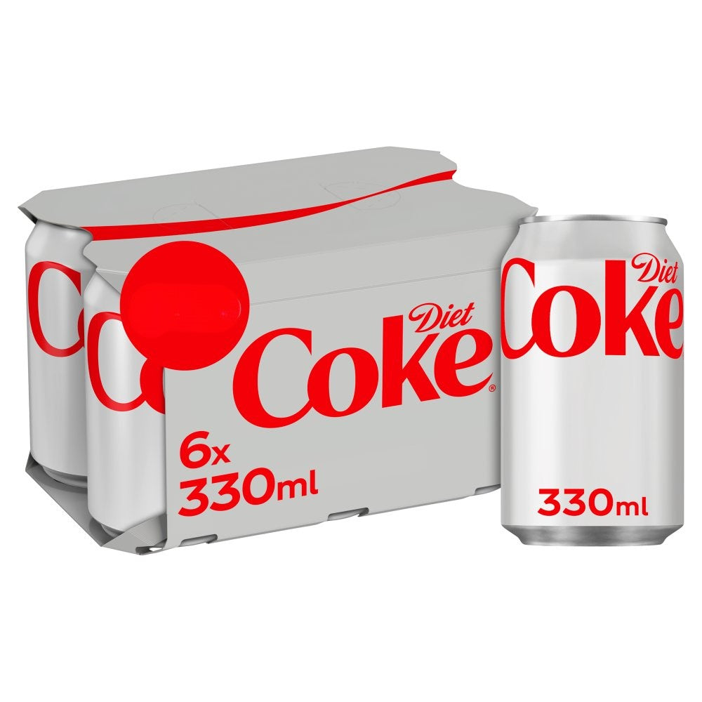Diet Coke 6 Pack Pm £3.39 330ml