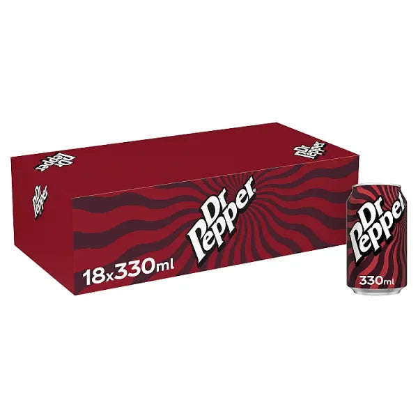 Dr Pepper 330ml 18pk 330ml
