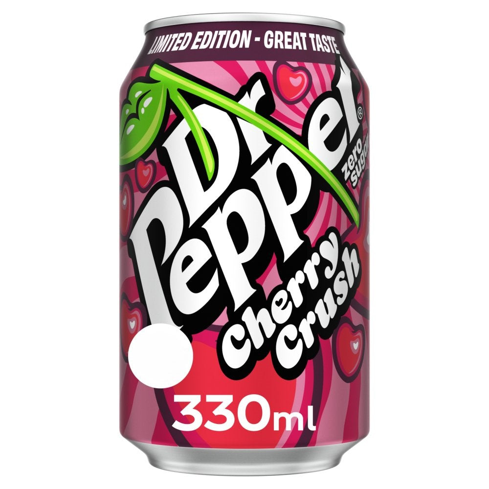 Dr Pepper Cherry Zero Pm 80p 330ml