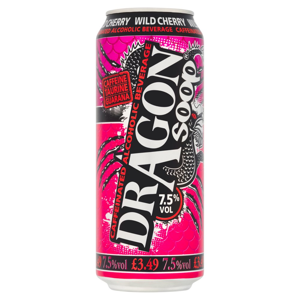 Dragon Soop Wild Cherry Can £3.49 500ml