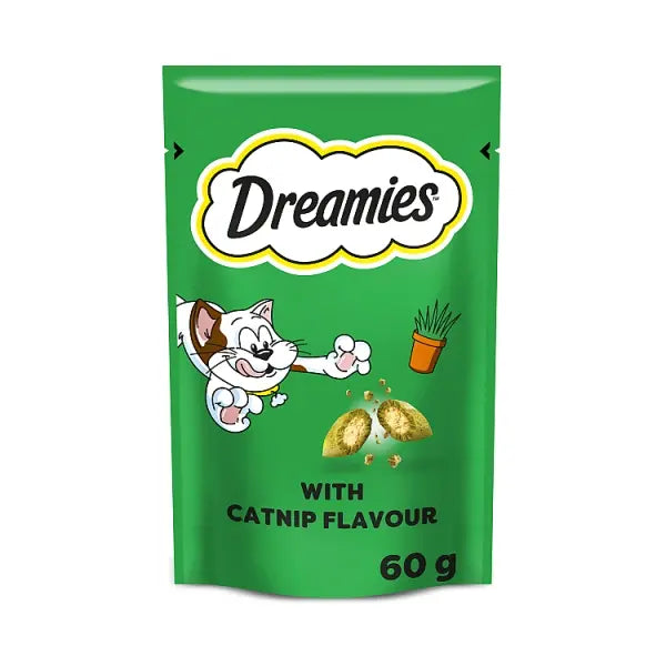 Dreamies Cat Treats Catnip 60g