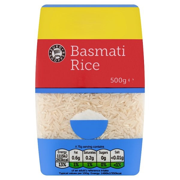 Euro Shopper Basmati Rice 500g PM £1.69